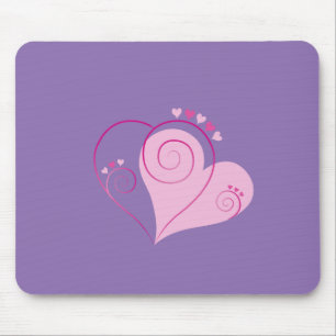 Tapis De Souris Sweet Cute Happy Valentine Love Hearts