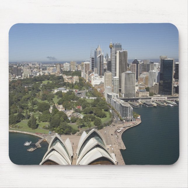 Tapis De Souris Sydney Opera House, Royal Botanic Gardens, CBD (Devant)