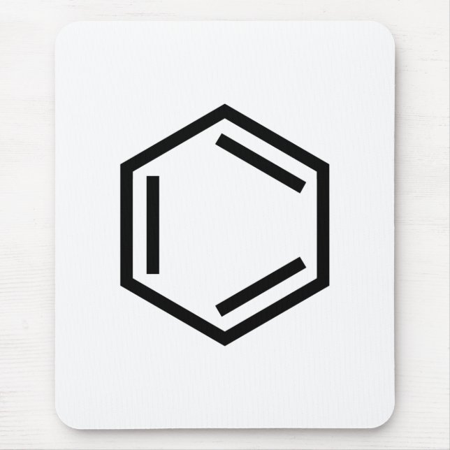 TAPIS DE SOURIS SYMBOLE D'ANNEAU BENZENE (Devant)