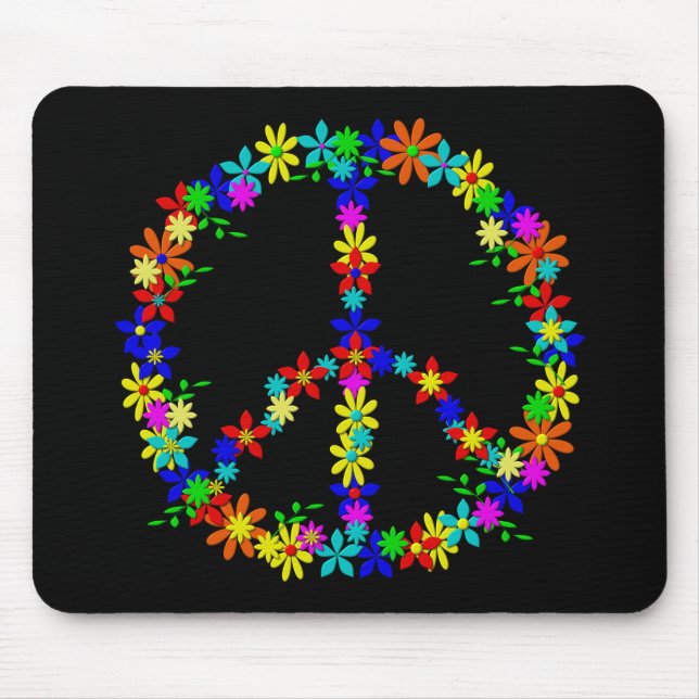 TAPIS DE SOURIS SYMBOLE DE LA PAIX (Devant)