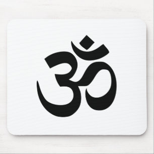 Tapis De Souris Symbole d'hindouisme (ohm)