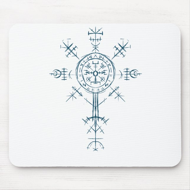 Tapis De Souris Symbole du norse antique (Devant)
