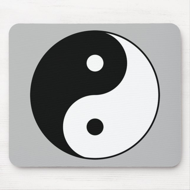 Tapis De Souris symbole du yin yang (Devant)