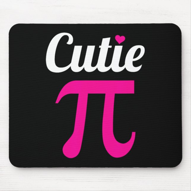 Tapis De Souris Symbole Funny Pi Chemise Cutie Pi National Pi Day  (Devant)