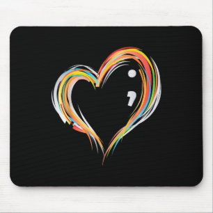 Tapis De Souris Symbole Mois de sensibilisation au suicide en sant