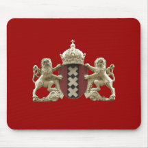Symbole Mousepad de ville d'Amsterdam