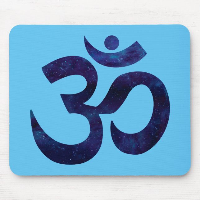 Tapis De Souris SYMBOLE OM OHM SYMBOLE Yoga Méditation Zen (Devant)
