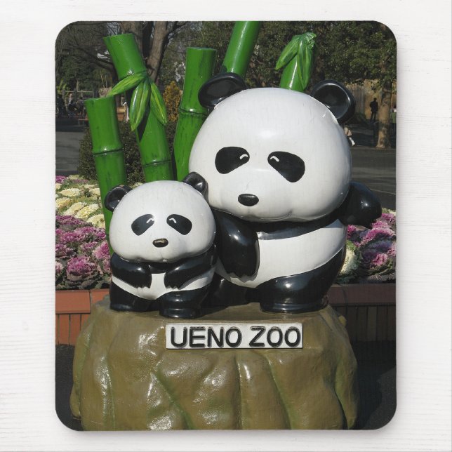 Tapis De Souris SYMBOLE Panda DU Zoo D'Ueno (Devant)