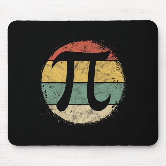 Tapis De Souris Symbole Pi Circulaire Pi Jour Math Enseignant des  (Devant)