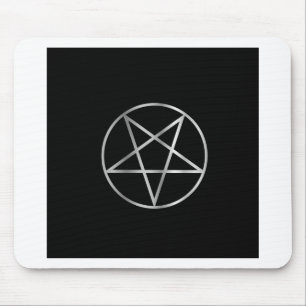 Tapis De Souris Symbole religieux de pentacle de satanisme