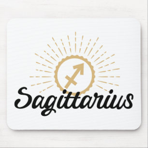 Tapis De Souris SYMBOLE Sagittarius Starburst