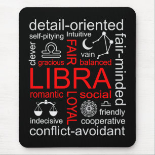 Tapis De Souris SYMBOLE Zodiaque Libra