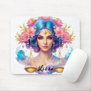 Tapis De Souris Symbole Zodiaque mignon/Libra