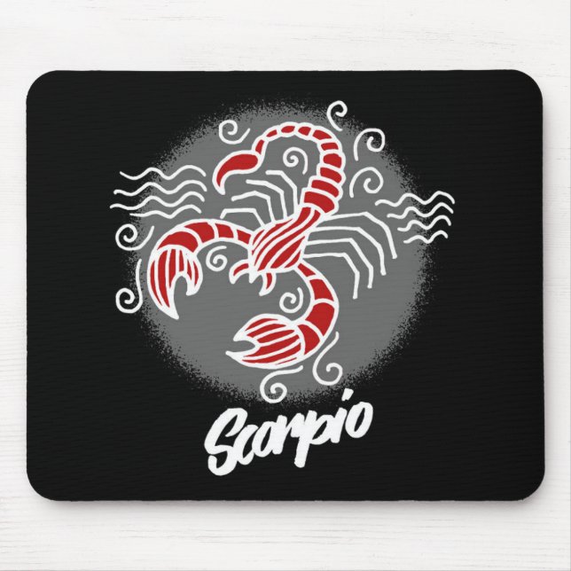Tapis De Souris SYMBOLE Zodiaque Scorpio Pad Souris (Devant)
