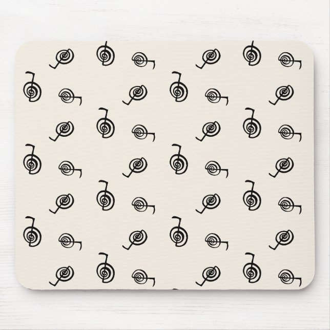 Tapis De Souris Symboles de Reiki Motif - Pad de souris de guériso (Devant)