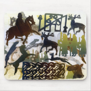 Tapis De Souris Symboles et laçage Pictish