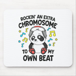 Tapis De Souris Syndrome De Down Kids T21 Rockin' An Extra Chromos
