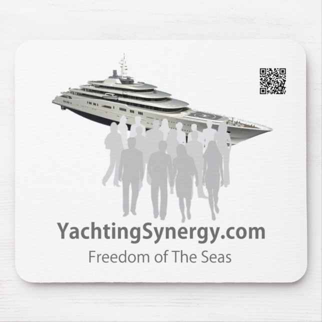Tapis De Souris Synergie de yachting - Souris Pad (Devant)