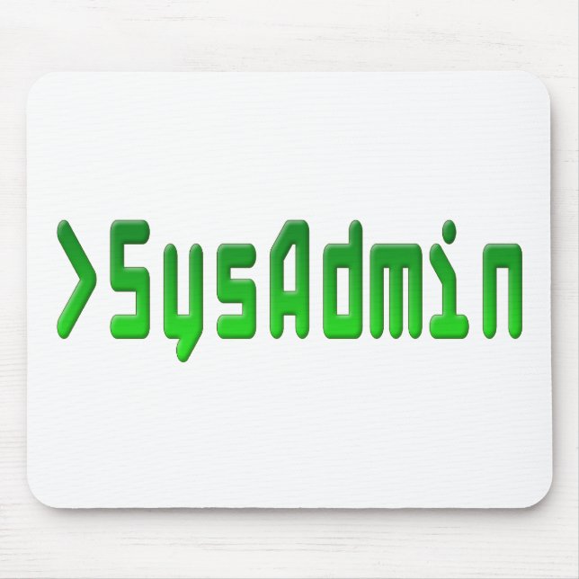 Tapis De Souris SysAdmin (Devant)