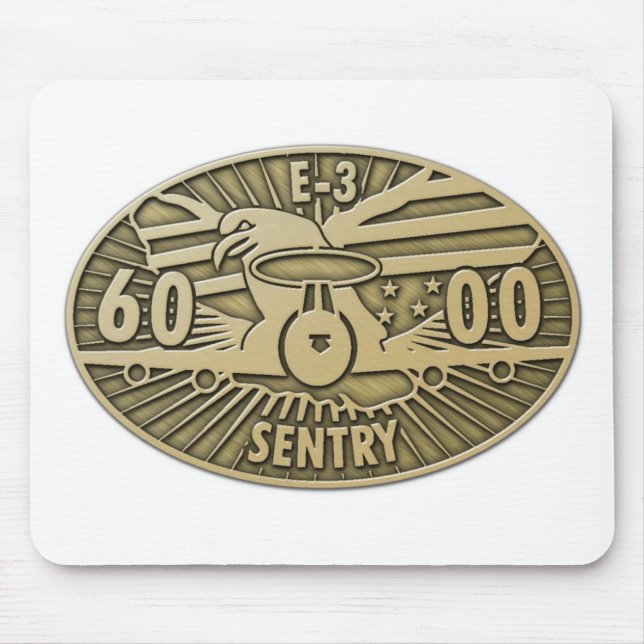 Tapis De Souris Système aéroporté de détection et de contrôle (Devant)