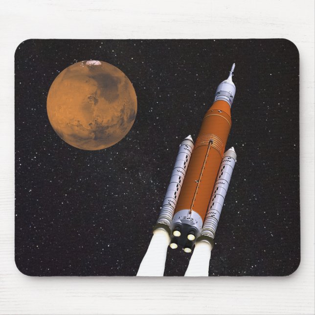 Tapis De Souris Système de lancement spatial SLS de la NASA (Devant)