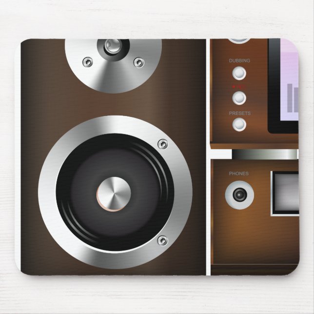 Tapis De Souris Système du lecteur CD (Devant)