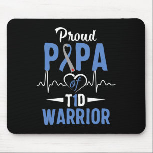 Tapis De Souris T1d Proud Papa Sensibilisation au diabète Type 1 I