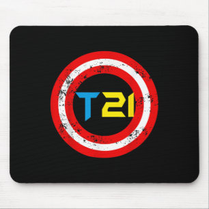 Tapis De Souris T21 Superhero World Journée mondiale de sensibilis