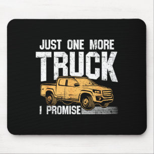 Tapis De Souris T-shirt Camion Fou Ckup - Juste un camion de plus