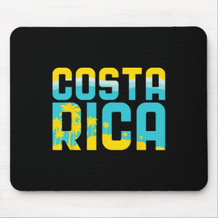 Tapis De Souris T Shirt Costa Rica Voyage Souvenir Cadeau de Voyag