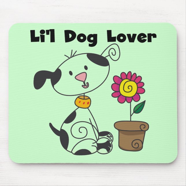 Tapis De Souris T-shirts et cadeaux d'amoureux des chiens de (Devant)