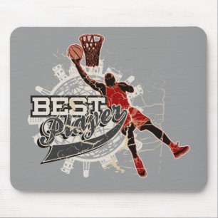 Tapis De Souris T-shirts et cadeaux de basket-ball