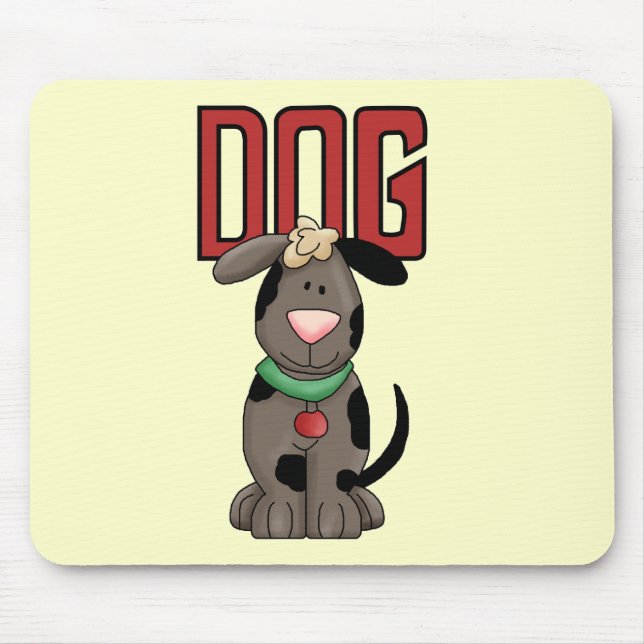 Tapis De Souris T-shirts et cadeaux de chien (Devant)