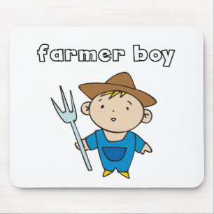 Tapis De Souris T-shirts et cadeaux de garçon d'agriculteur
