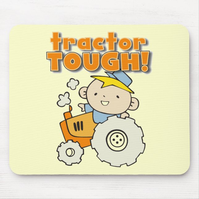 Tapis De Souris T-shirts et cadeaux durs de tracteur (Devant)