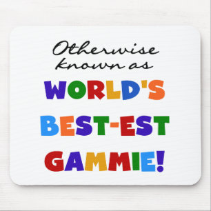 Tapis De Souris T-shirts et cadeaux Gammie les plus beaux du monde