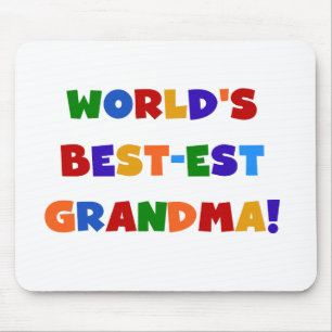 Tapis De Souris T-shirts et cadeaux lumineux de grand-maman du
