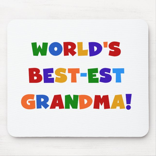Tapis De Souris T-shirts et cadeaux lumineux de grand-maman du (Devant)