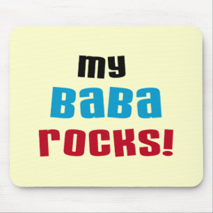 Tapis De Souris T-shirts et cadeaux My Baba Rocks