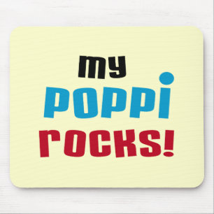 Tapis De Souris T-shirts et cadeaux My Poppi Rocks