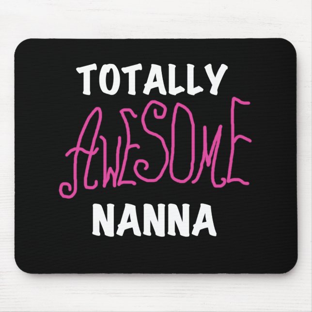 Tapis De Souris T-shirts et cadeaux Nanna roses absolument géniaux (Devant)