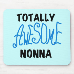 Tapis De Souris T-shirts et cadeaux Nonna Blue totalement géniaux