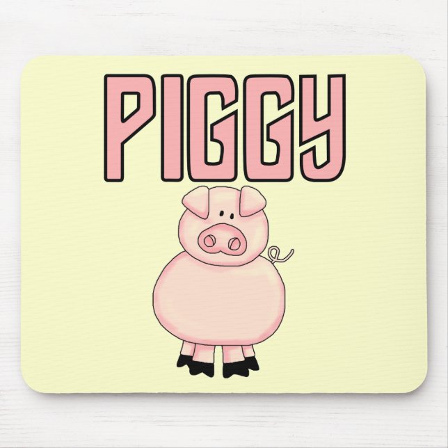 Tapis De Souris T-shirts et cadeaux porcins (Devant)