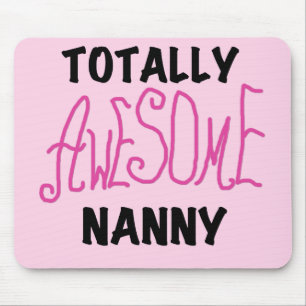 Tapis De Souris T-shirts et cadeaux rose Nanny absolument géniaux