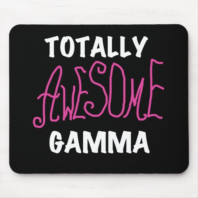 Tapis De Souris T-shirts et cadeaux roses gamma totalement (Devant)