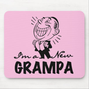 Tapis De Souris T-shirts et cadeaux souriants New Grampa