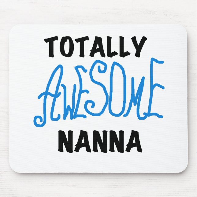 Tapis De Souris T-shirts Nanna Blue et GIfts absolument géniaux (Devant)