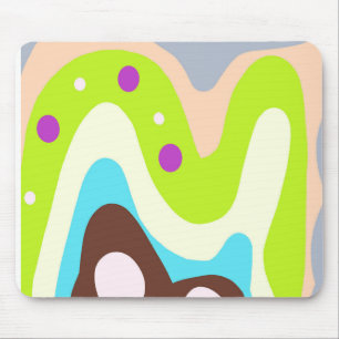 Tapis De Souris Tableau abstrait