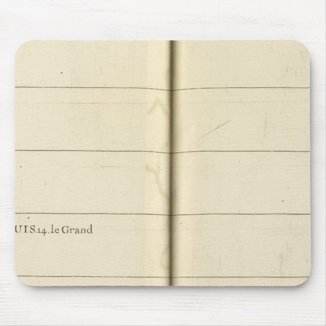 Tapis De Souris Tableau généalogique, France 2 (Devant)