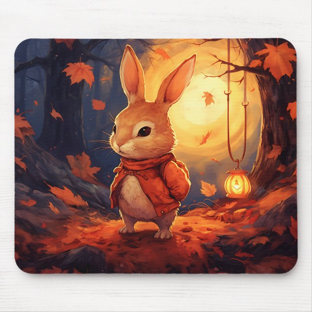 Tapis De Souris Tabouret d'automne (Devant)